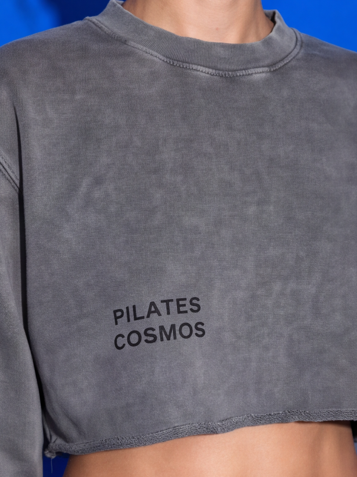 Cotton Cropped Sweat