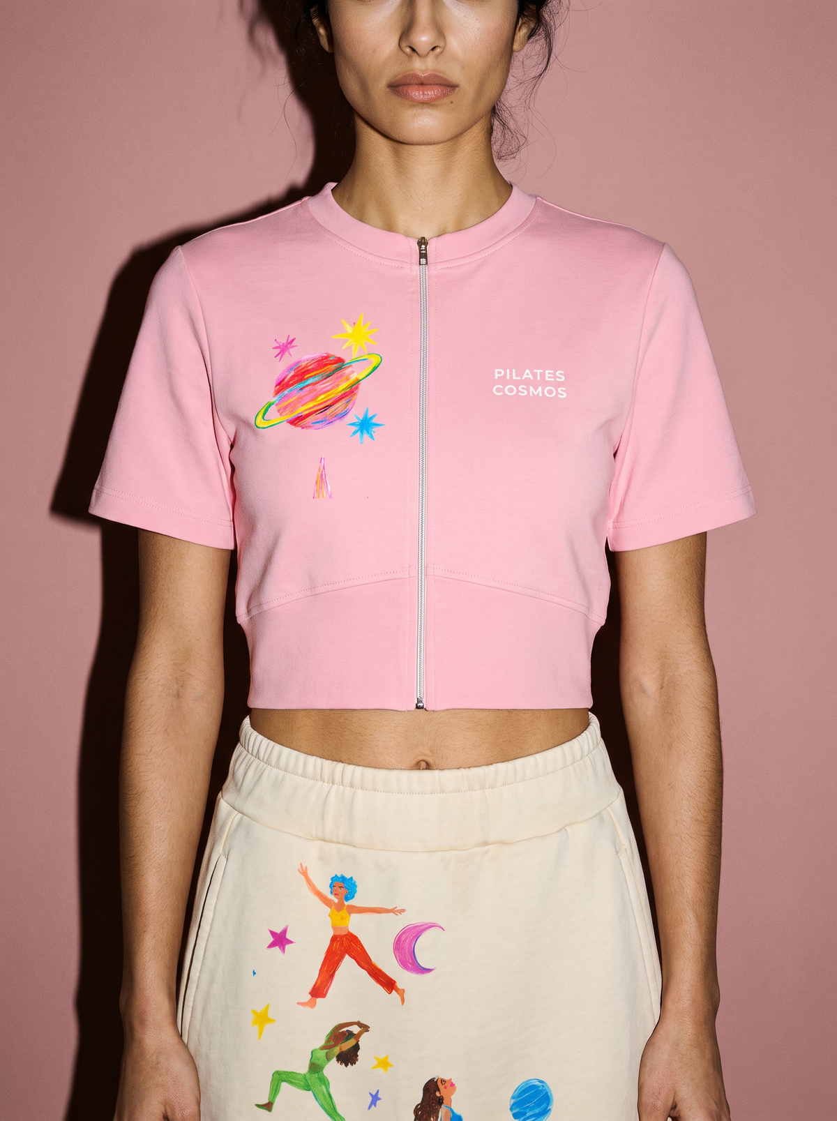Cosmos Panelled Zip