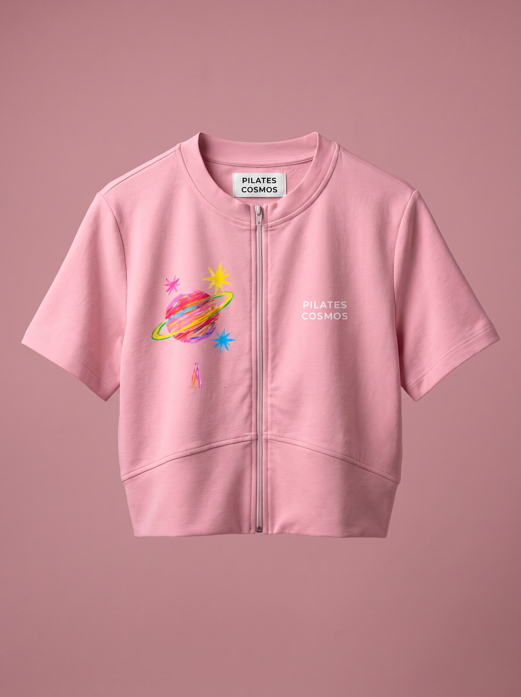Cosmos Panelled Zip