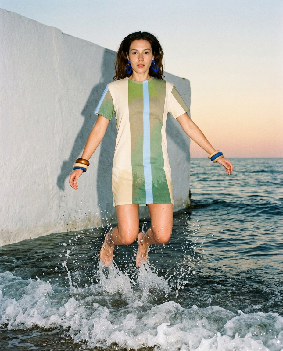 Egia Cotton Tee Dress